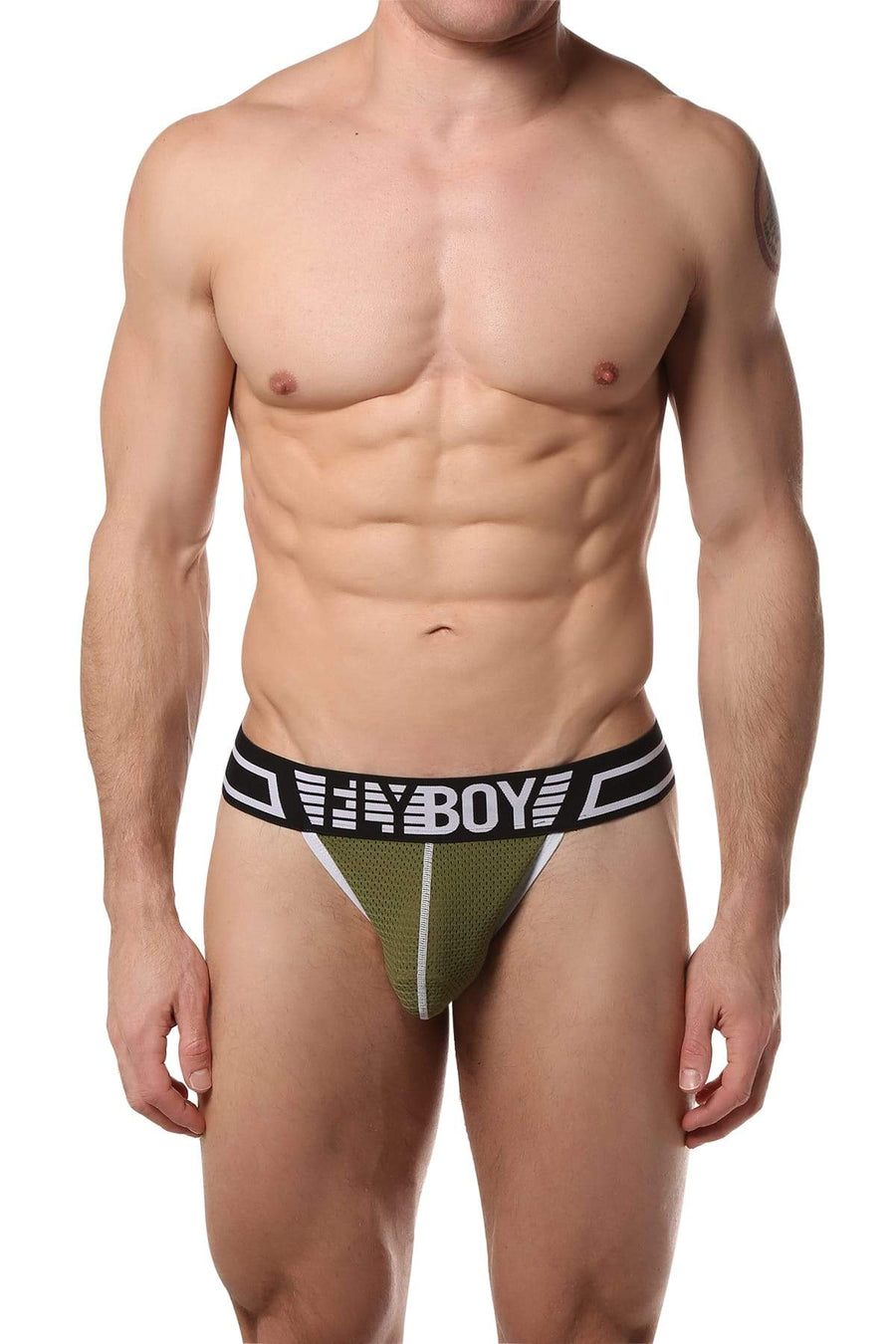 FlyBoy Army Green Thong