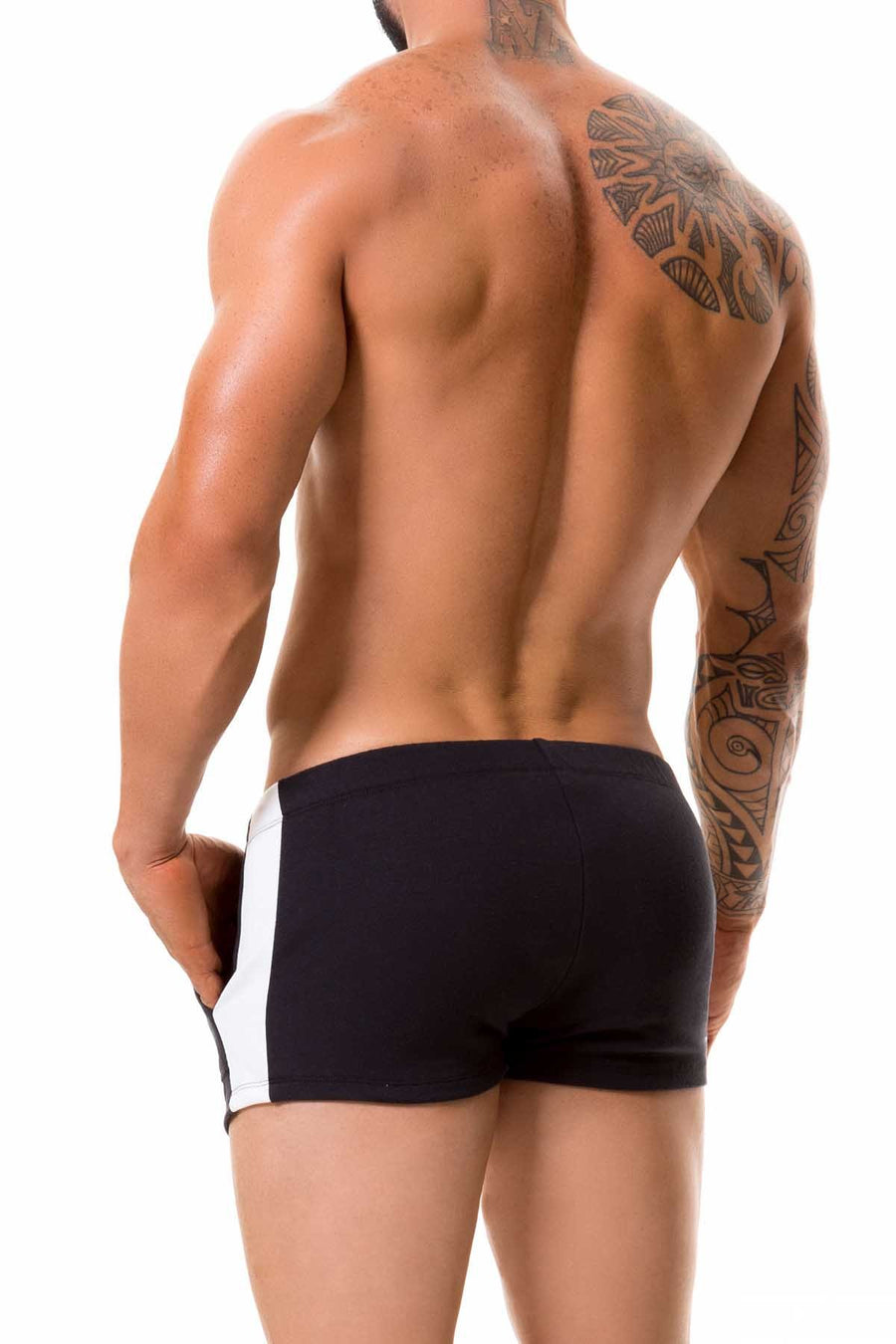Jor Black Mini Warrior Athletic Short