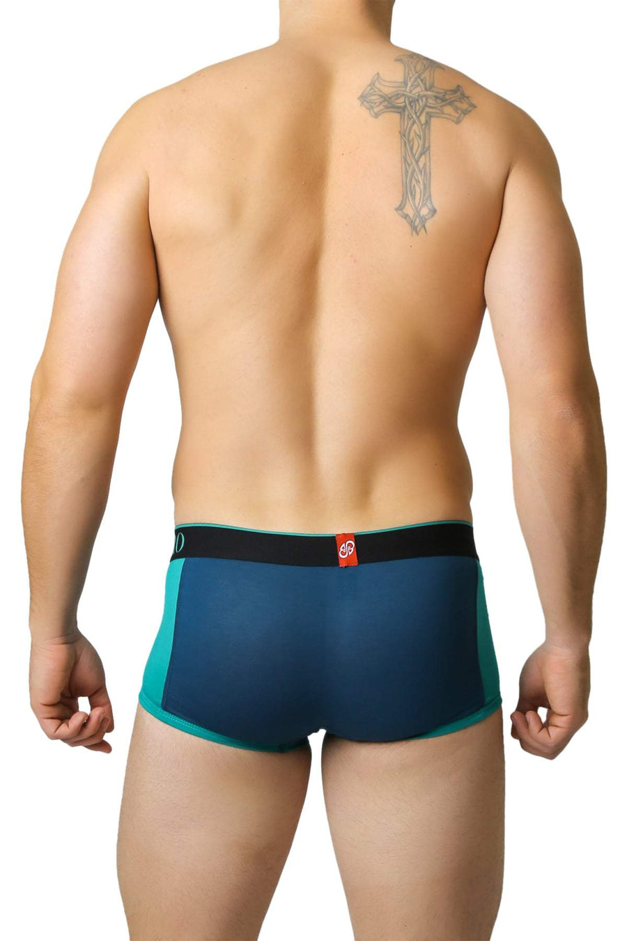 Green & Blue Bamboo Trunk