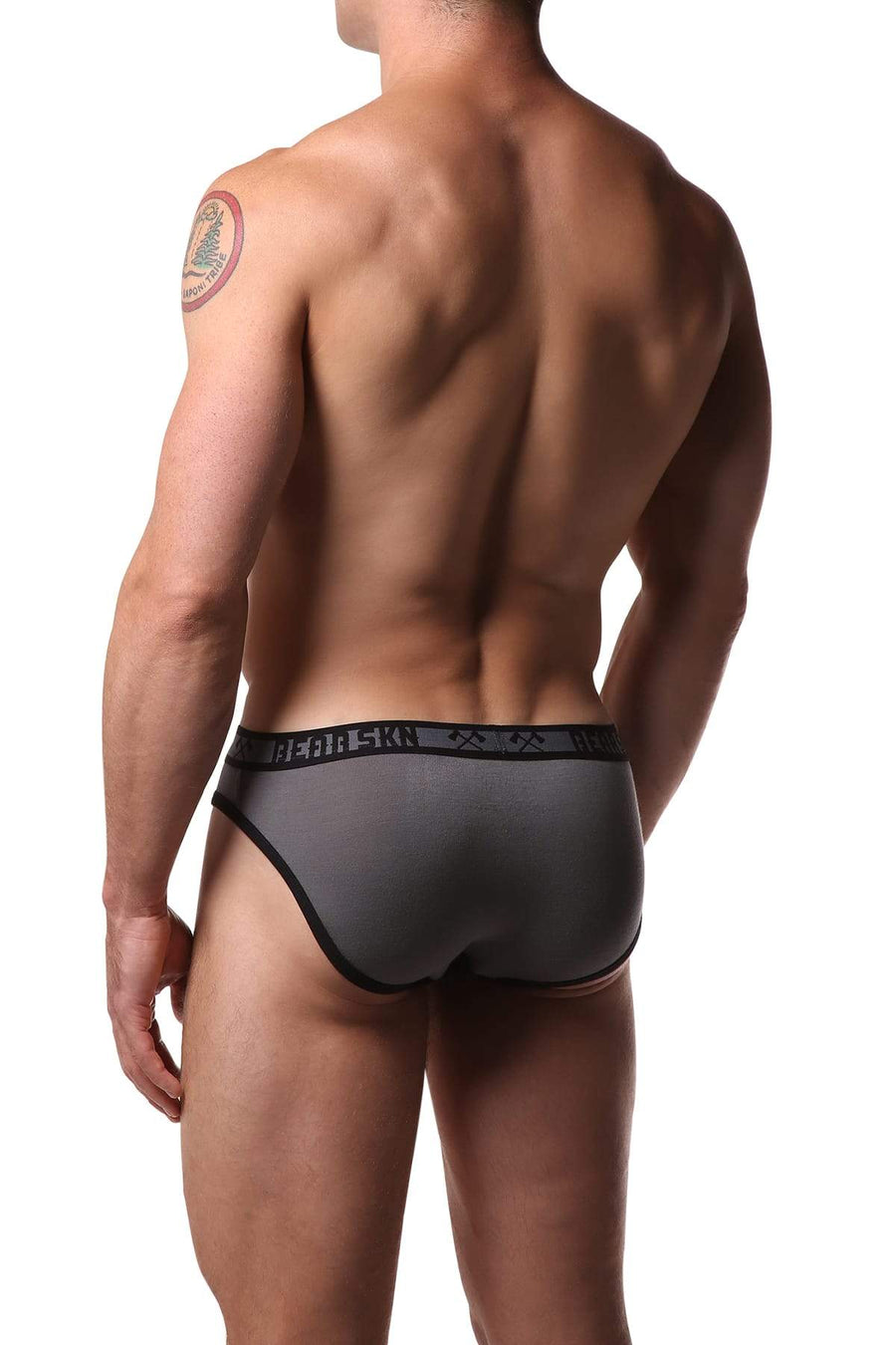 Bear Skn Grey Standard Issue Bamboo Brief