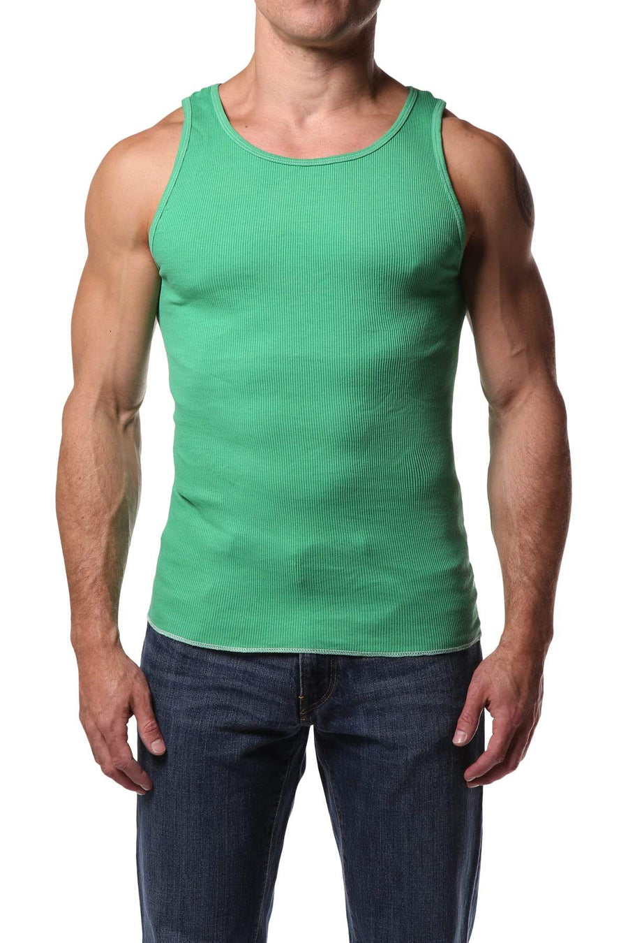 Y.M.L.A. Green Tank Top