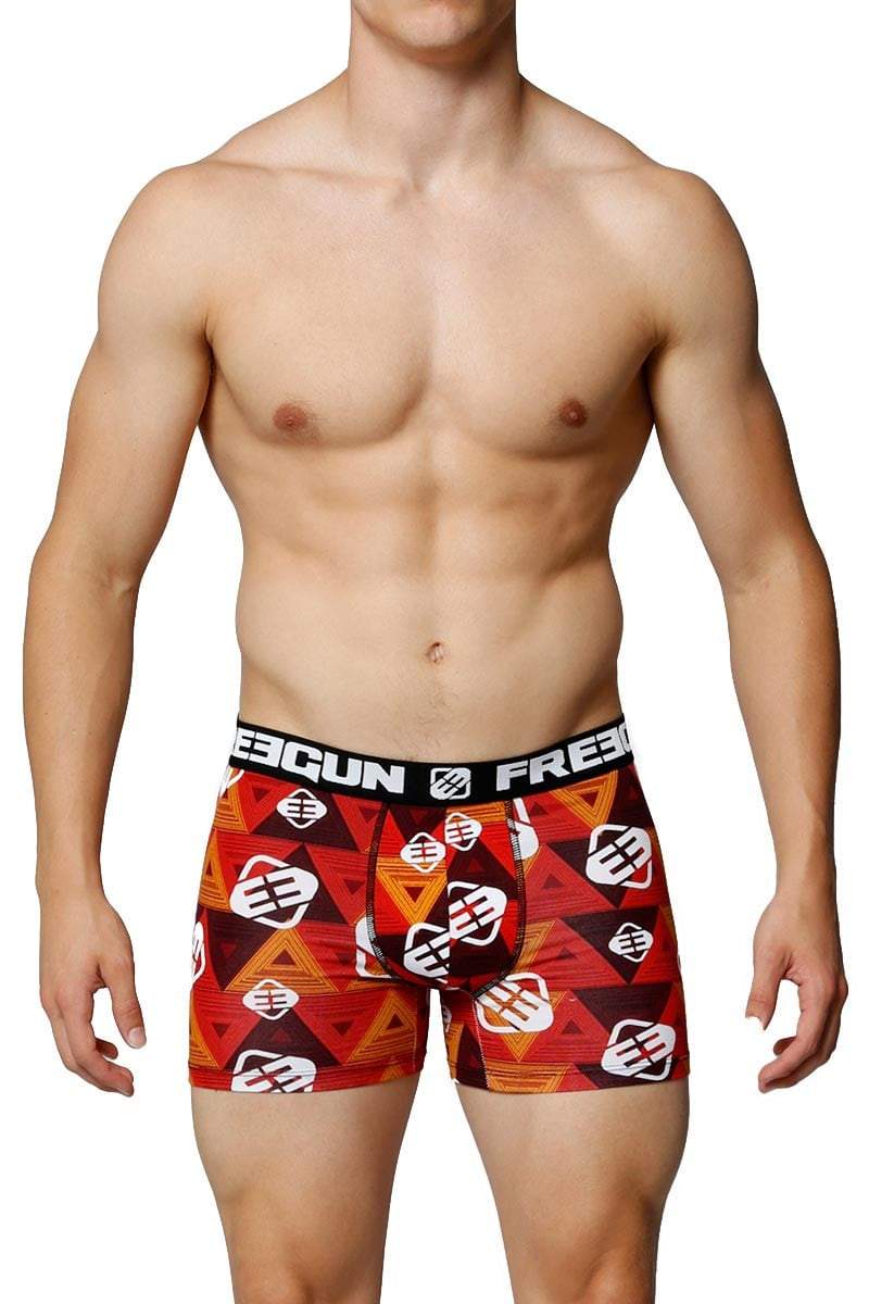 Freegun Red Tri Logo Boxer Brief