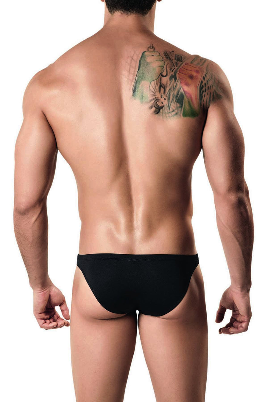 Pikante Black Castro Brief