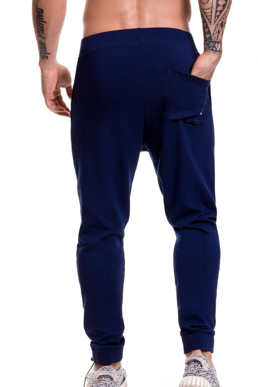 Jor Navy-Blue London Athletic Long Pant