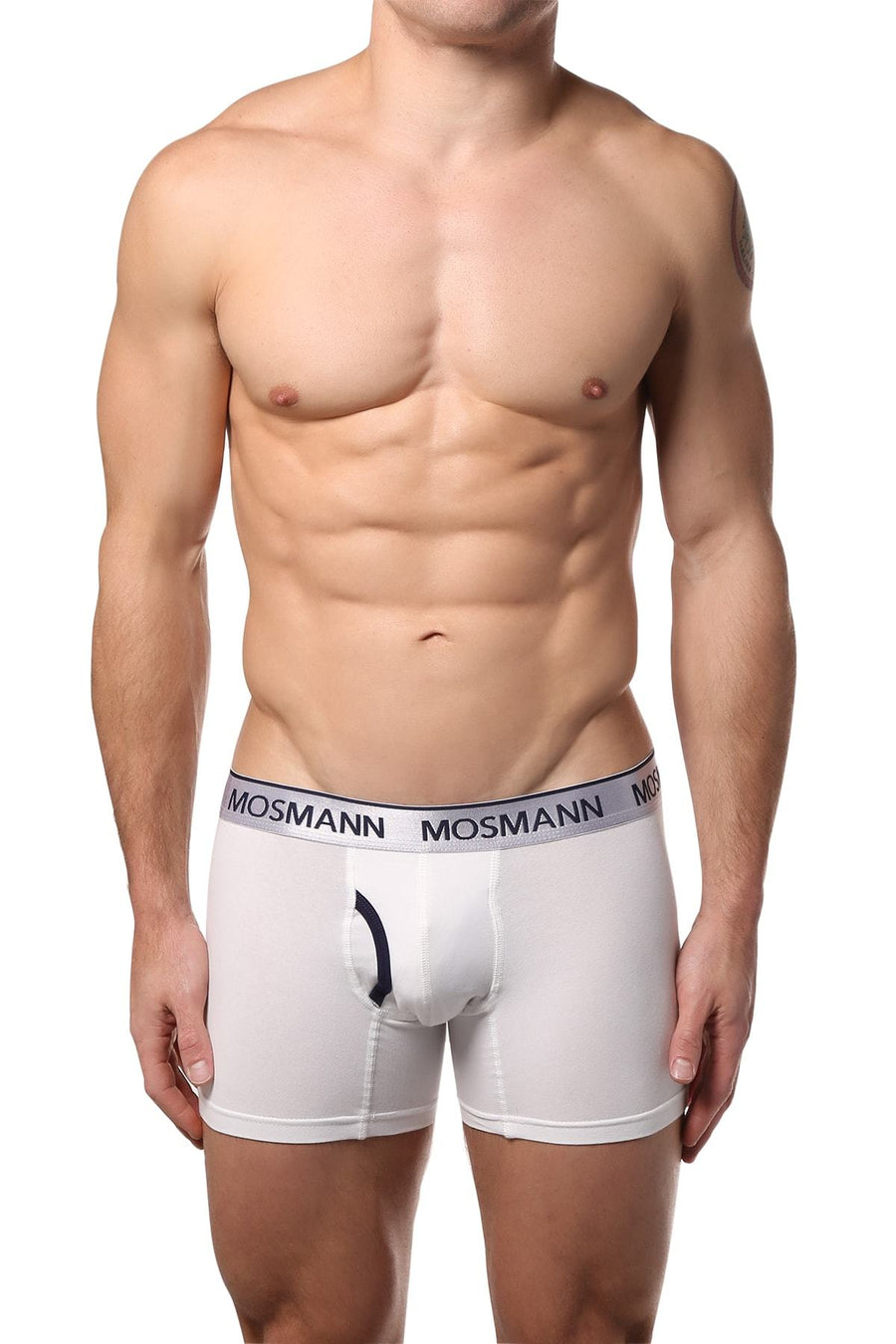 Mosmann White Long Boxer