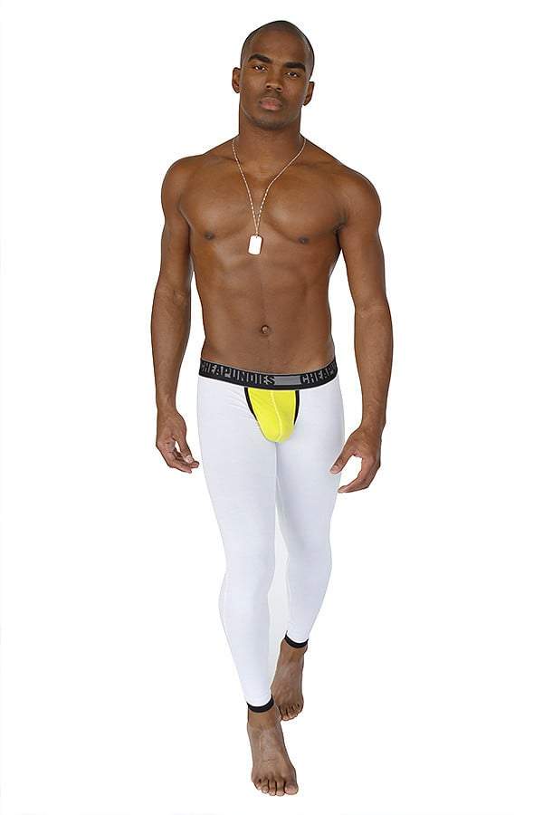 CheapUndies White & Green Down-Under Pant