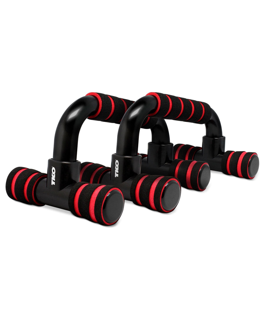 TKO Push Up Bars, Onyx/ Lava