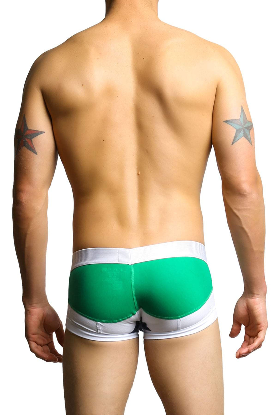 Joe's Jeans Green & Blue Boxer Trunk