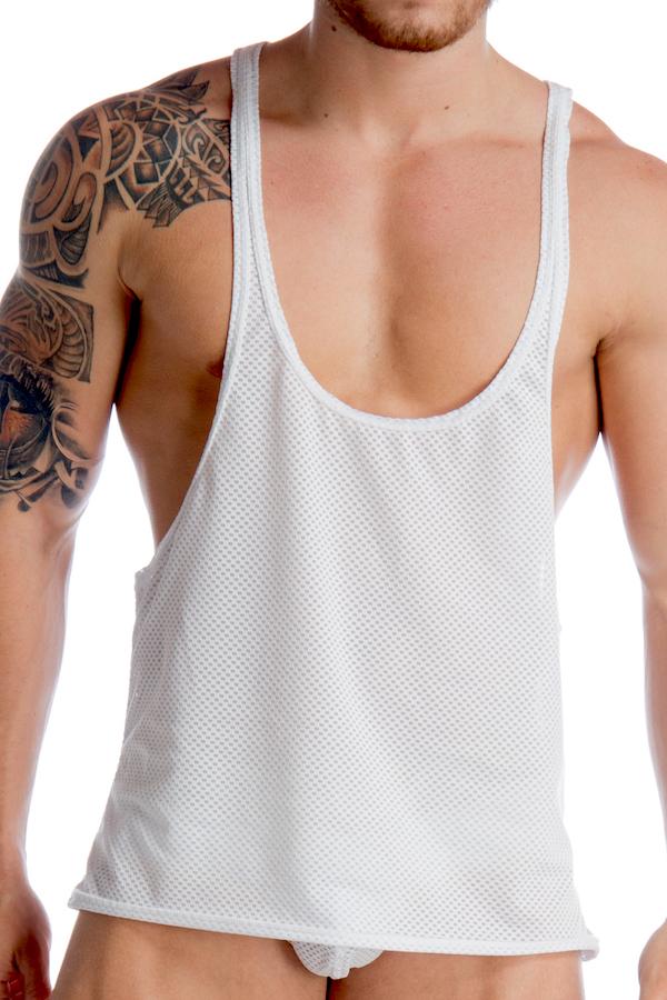 Gigo White Capriati Tank Top