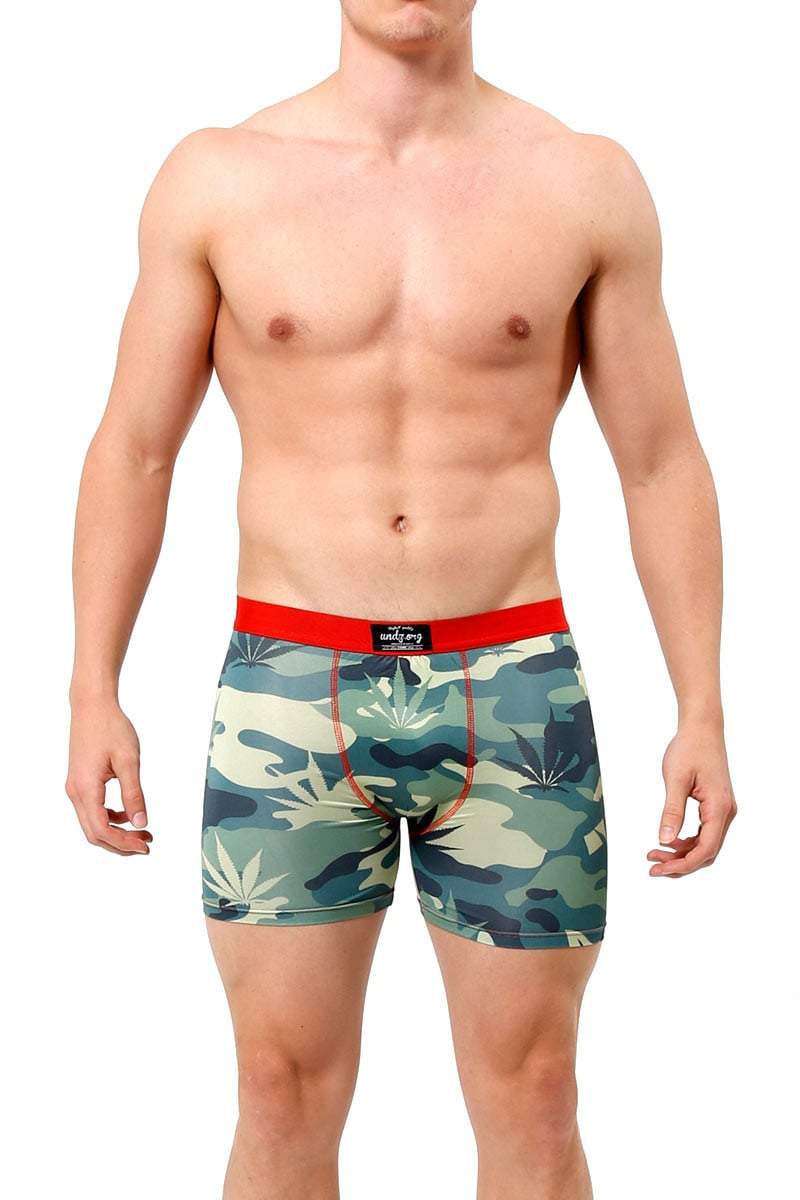 UNDZ Weed Camo Boxer Brief