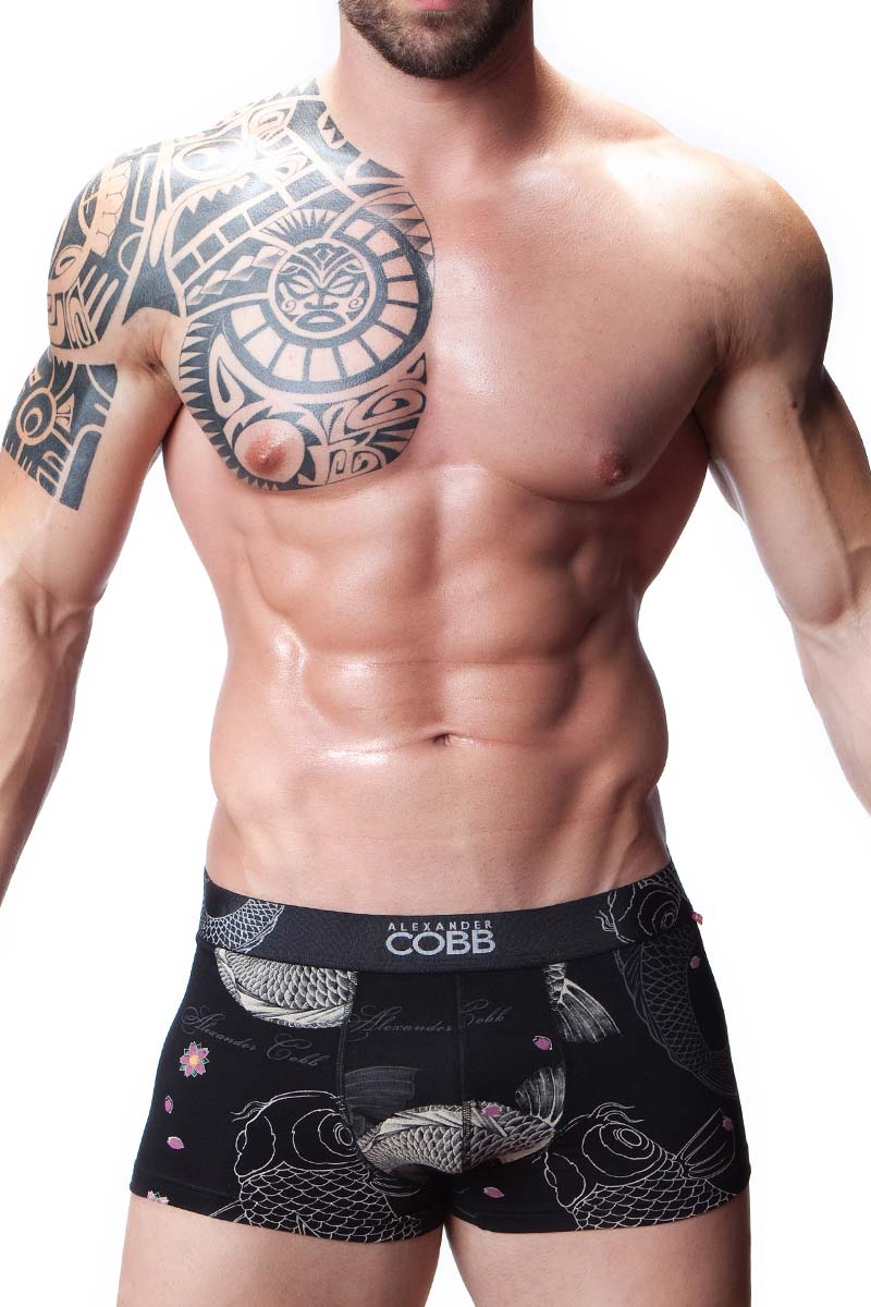 Alexander Cobb Black Koi Tattoo Trunk