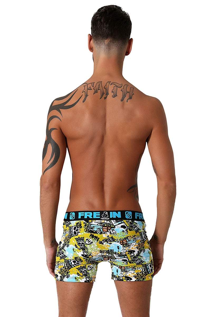 Freegun Blue Bone King Boxer Brief