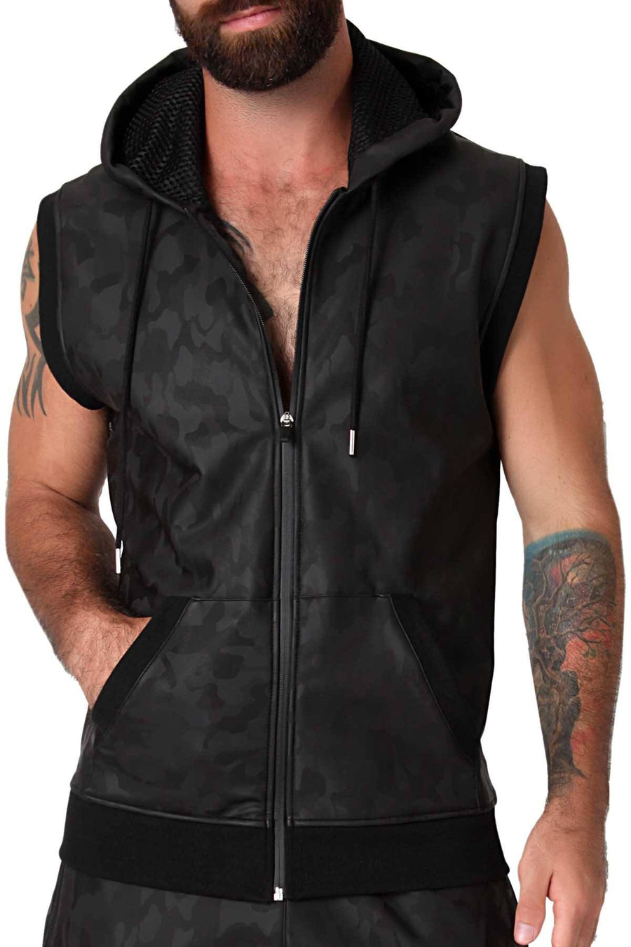 CellBlock 13 Camouflage Black Ops Tactical Hoodie