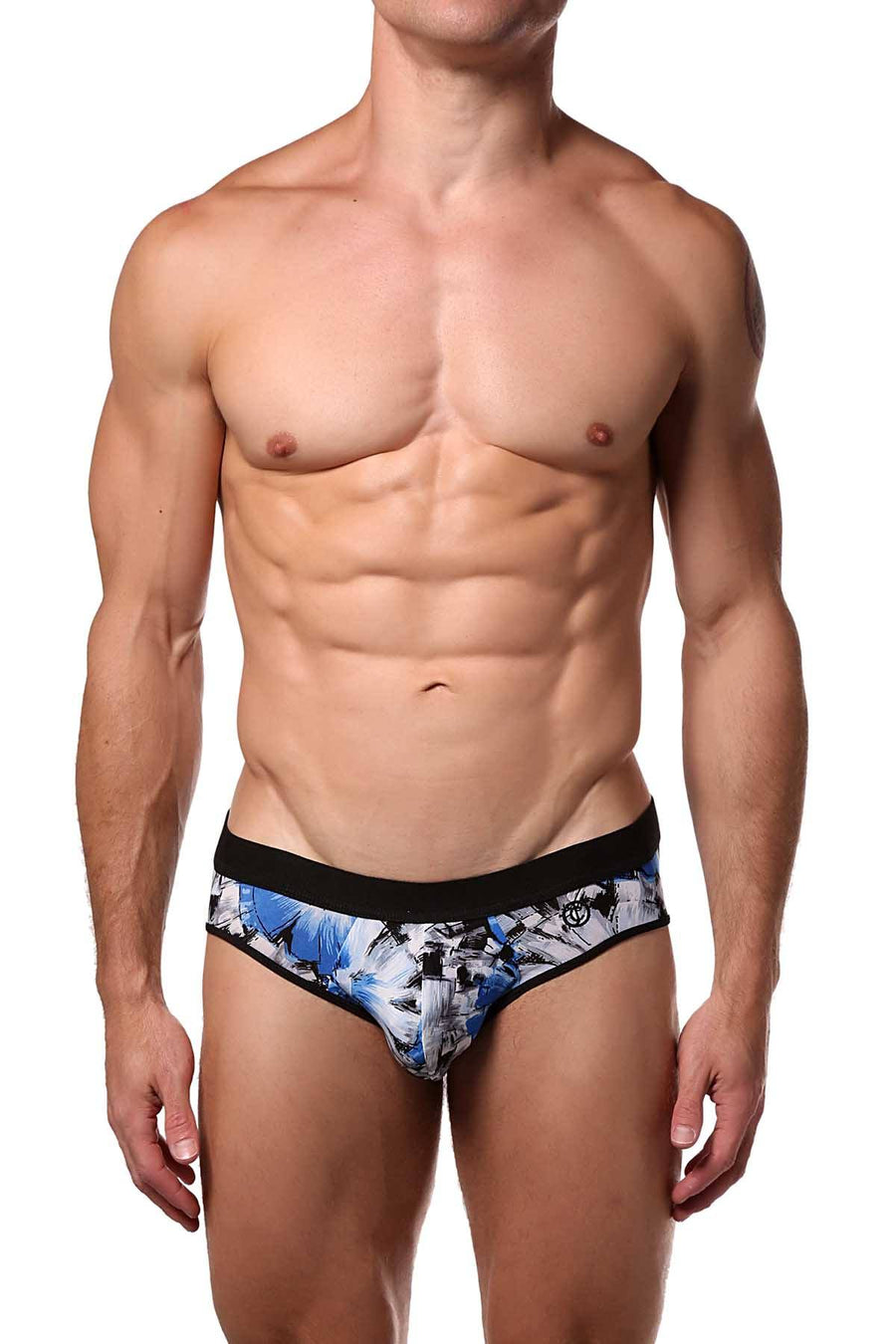 JustinCase Blue Floral Brief