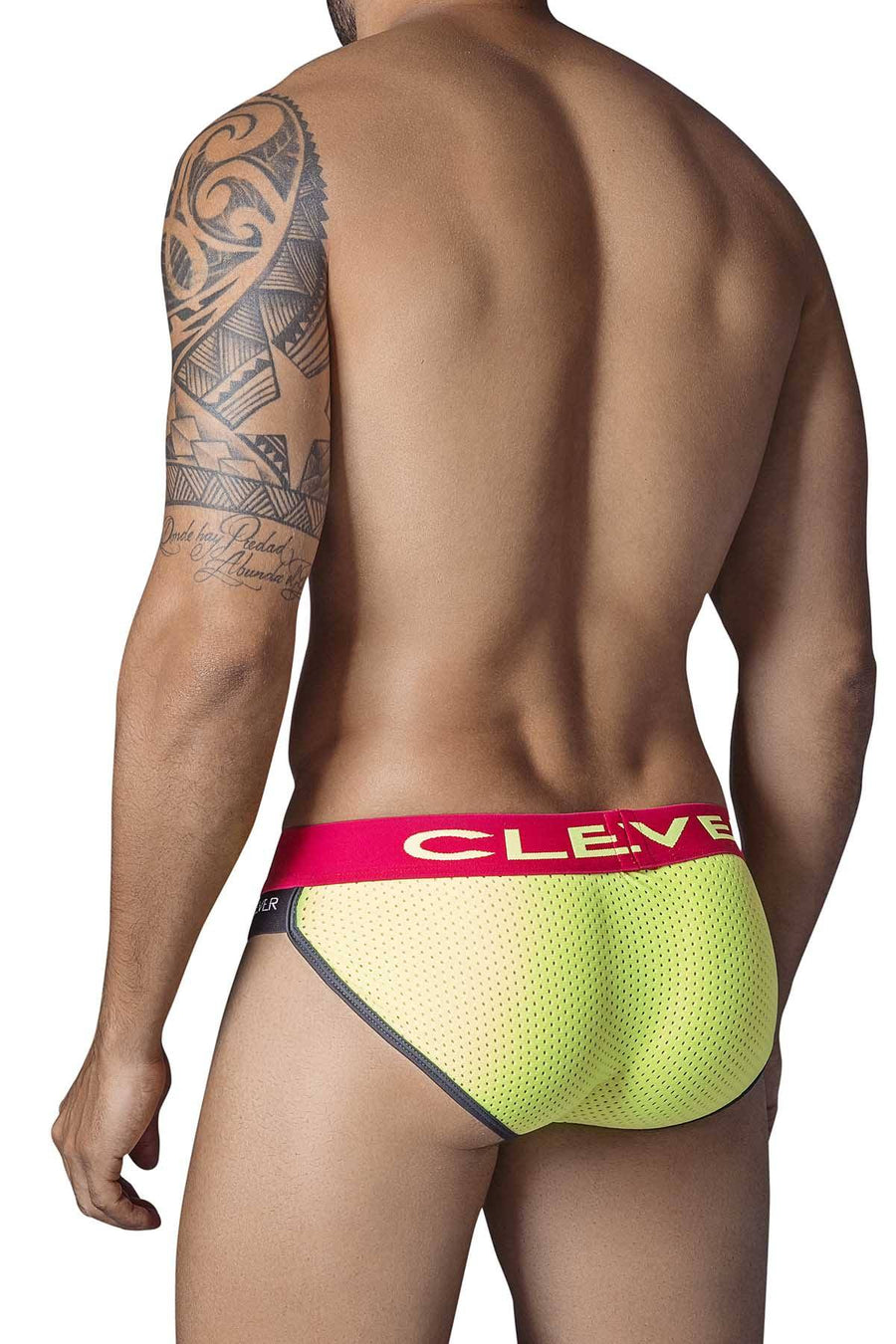 Clever Neon-Yellow Spaceman Brief