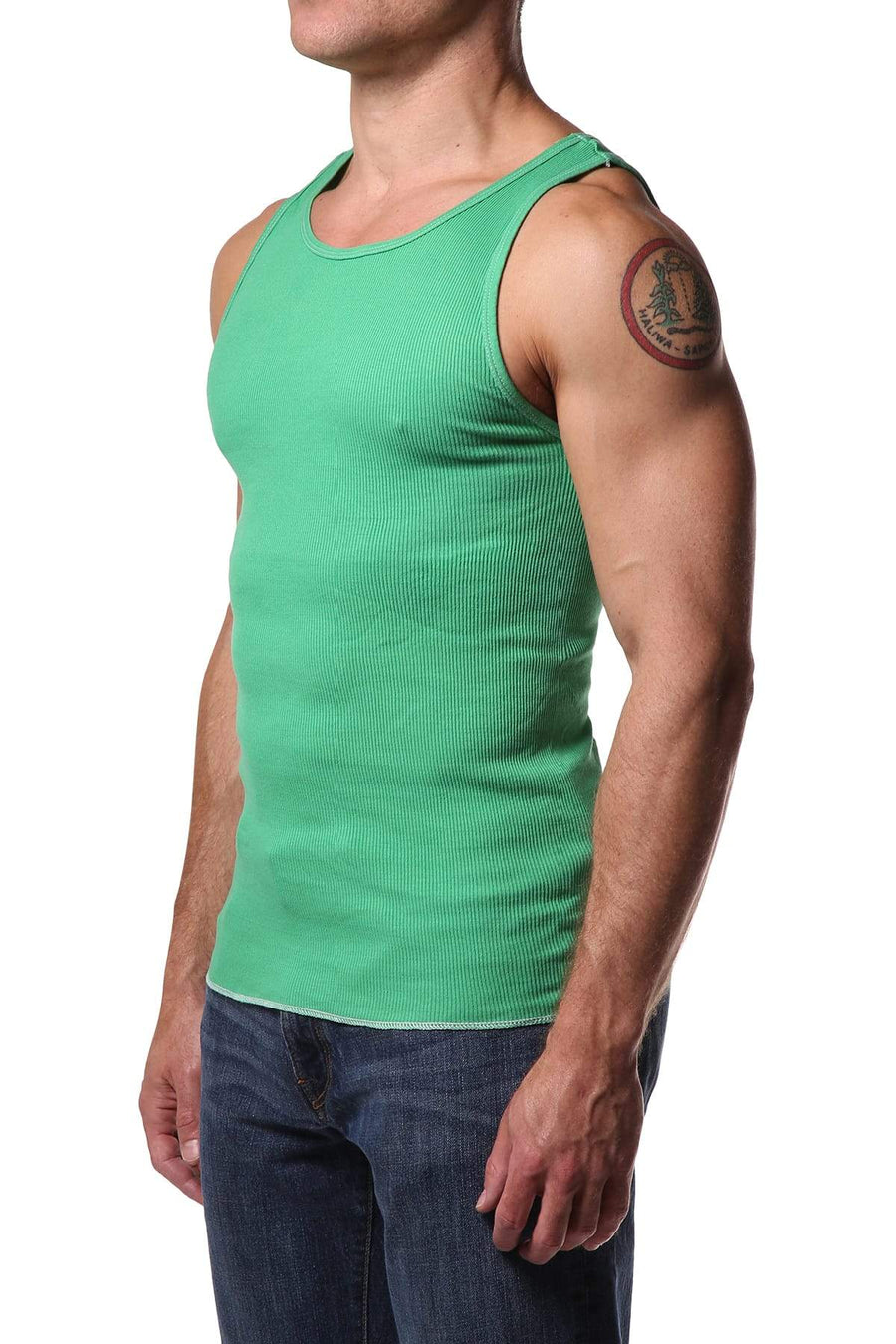 Y.M.L.A. Green Tank Top