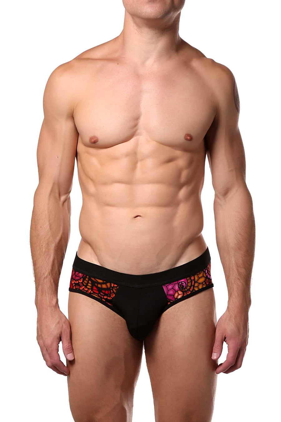 JustinCase Red Mosaic Brief