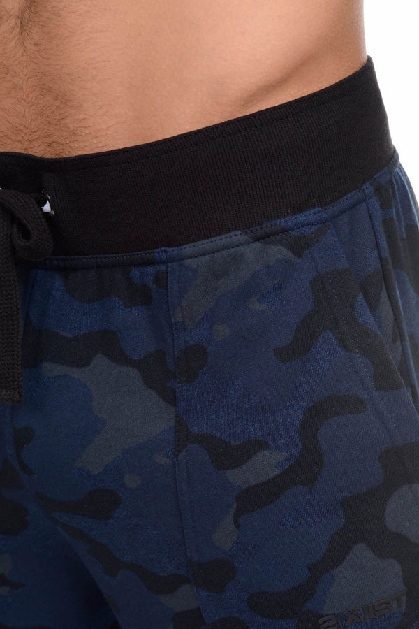 2(X)IST Blue-Camo Core French Terry Sweatpant