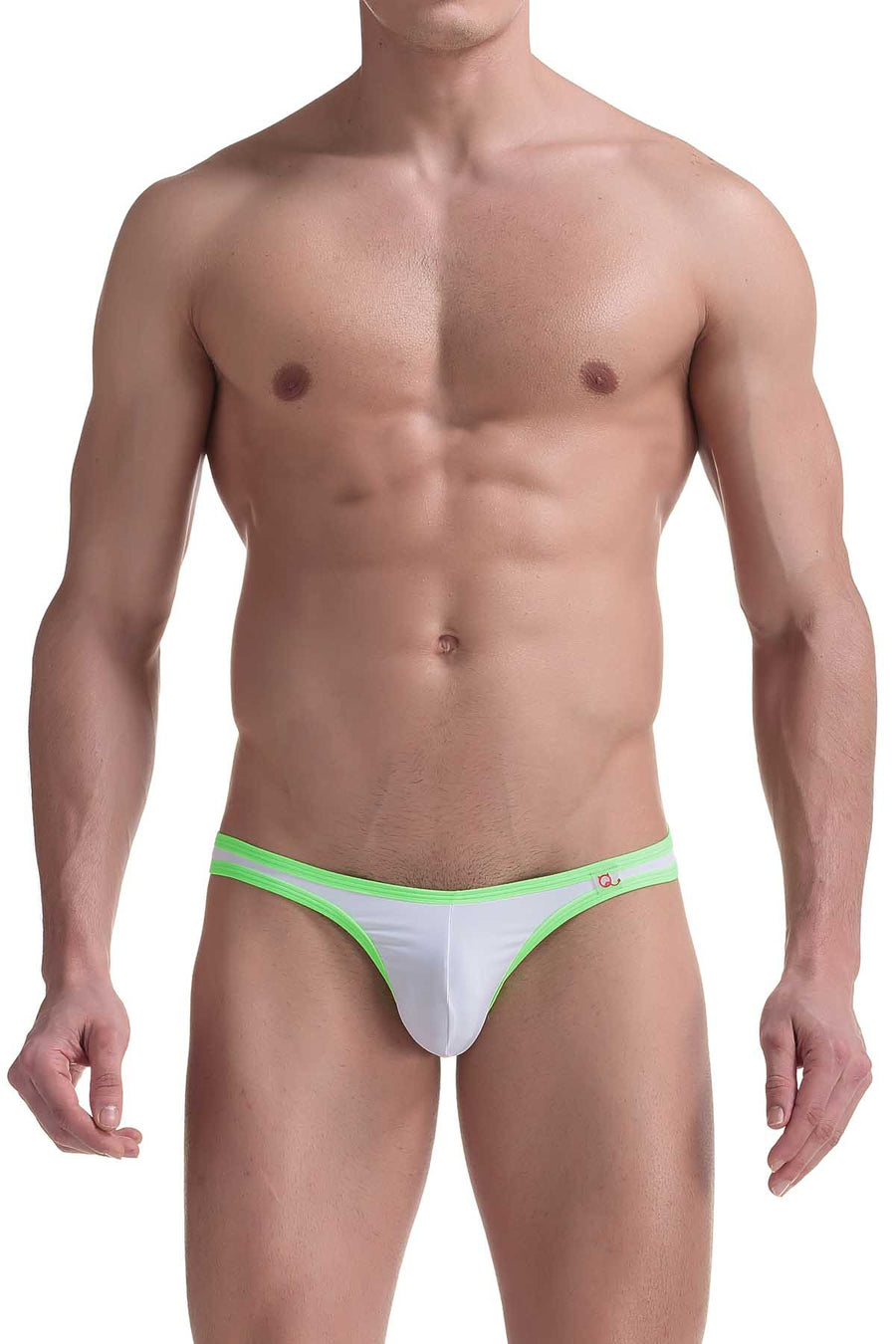PetitQ White Neon Thong