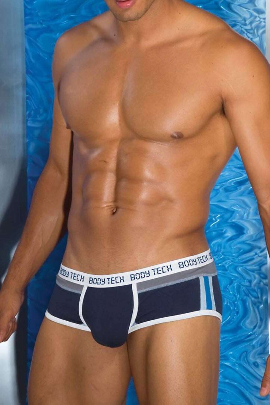 Body Tech Navy-Blue Sweat Trunk