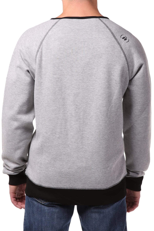 Spenglish Heather Grey Zip Cardigan Tee