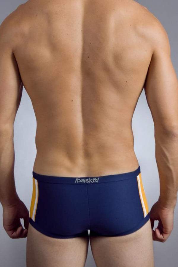 Baskit Navy Lucky 11 Swim Trunk