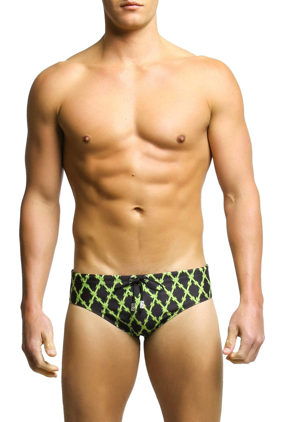 Radical Element Green Razor Gary Swim Brief