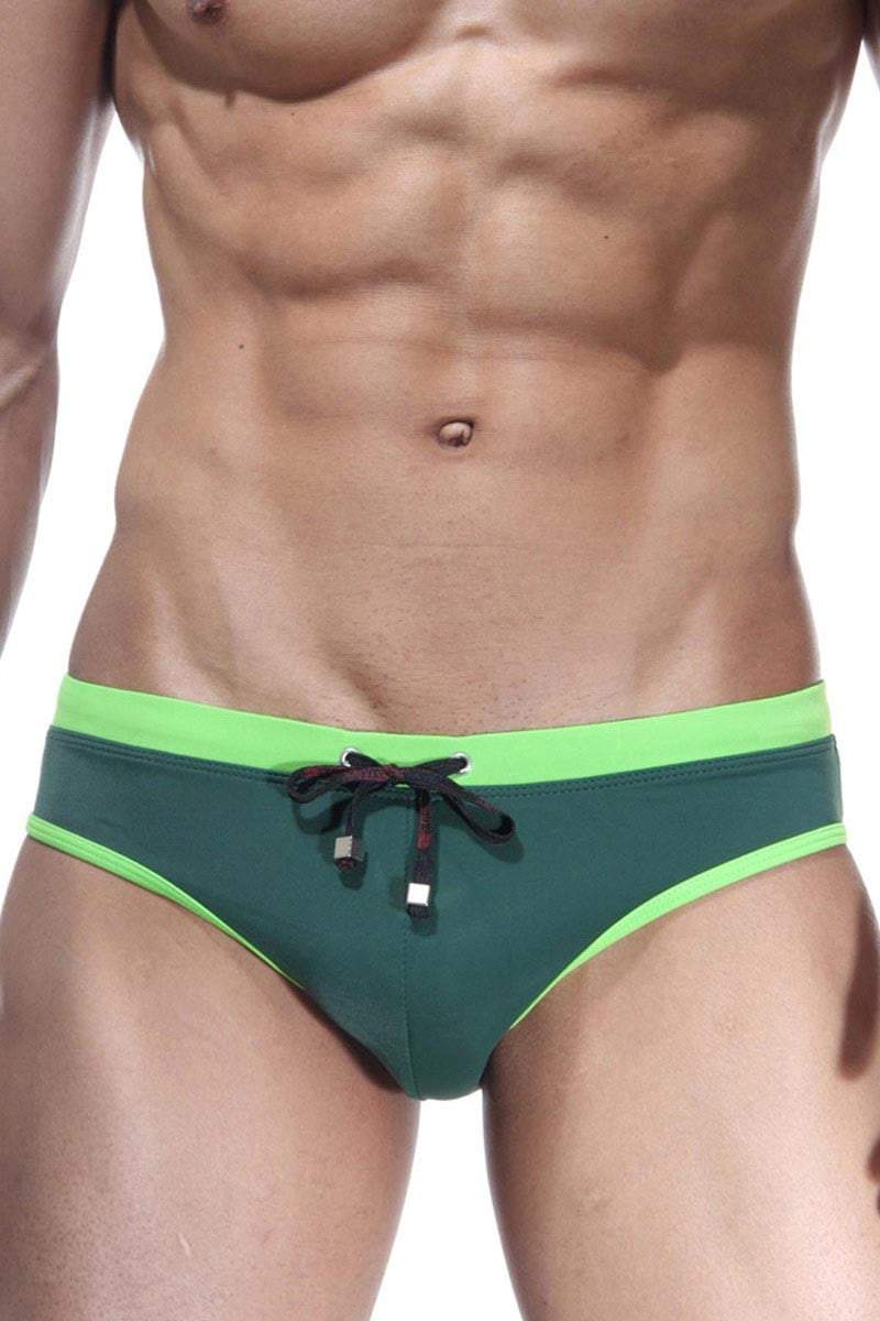 BWET Green Copacabana Swim Brief