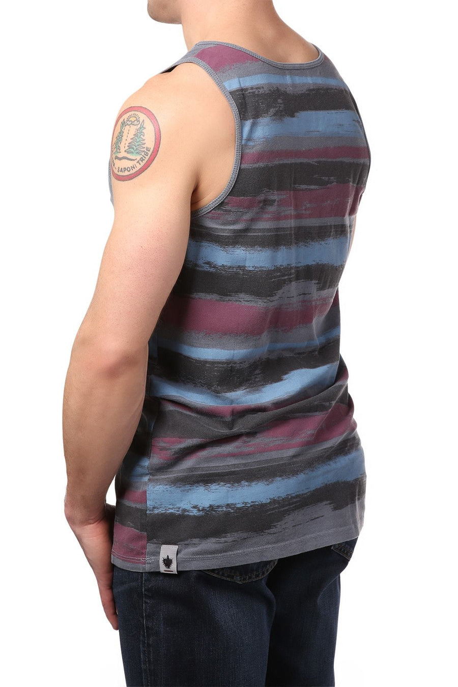Black Hearts Brigade Grey Heroic Tank Top