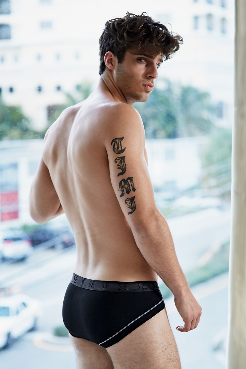Undergear Black Shape Enhancer Brief