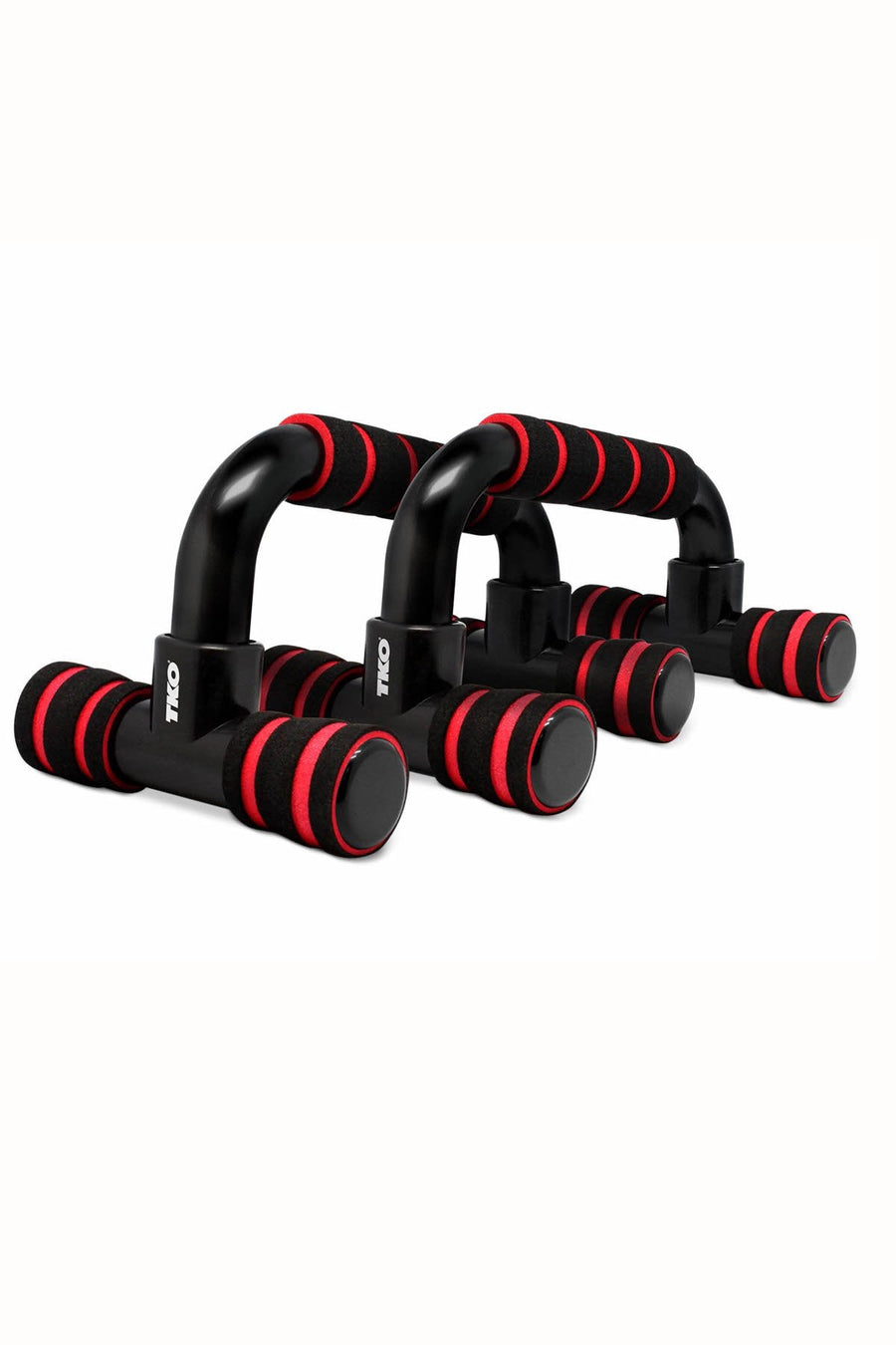 TKO Push Up Bars, Onyx/ Lava