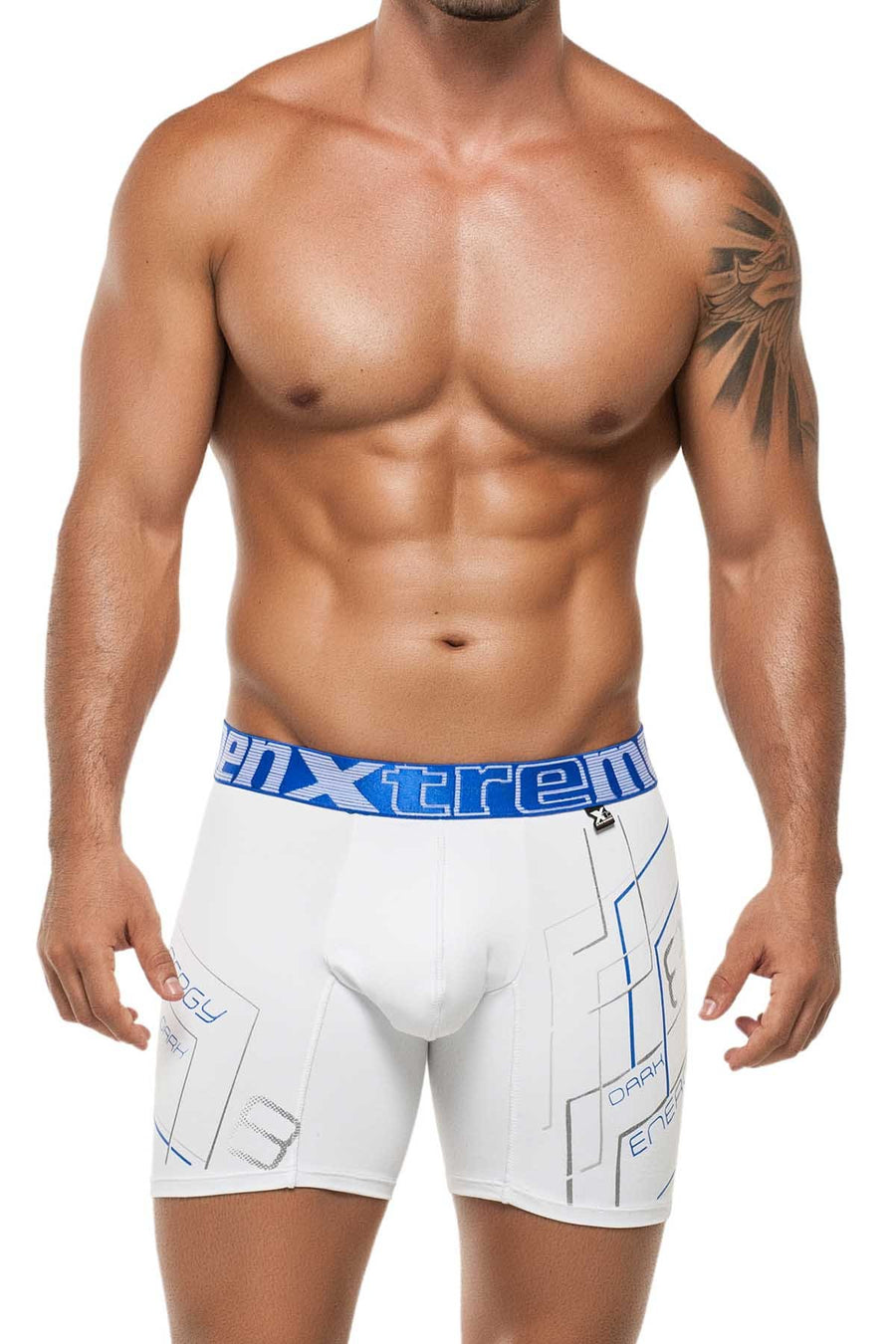 Xtremen White Lines Boxer Brief