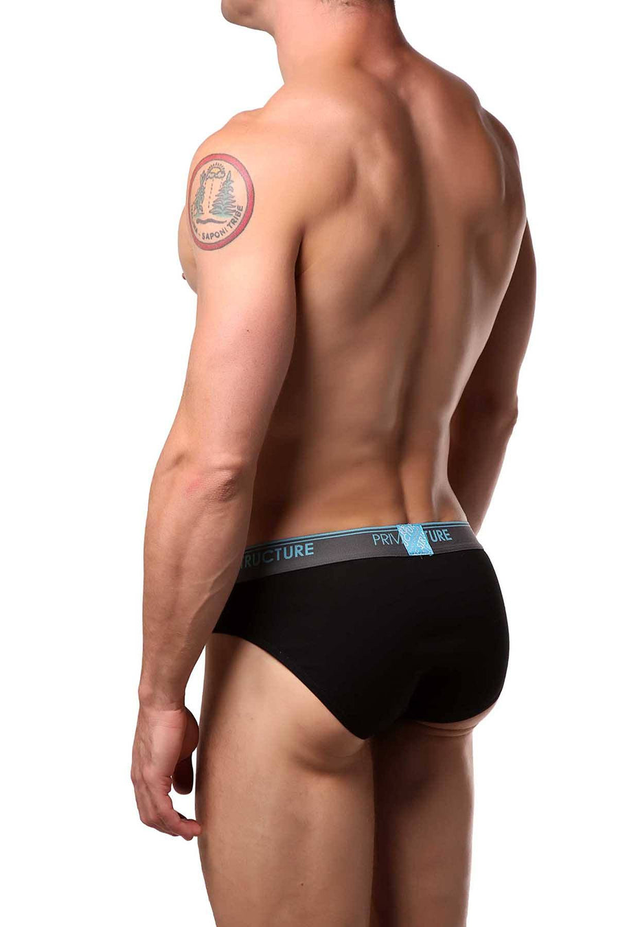 Private Structure Black AM:PM Mini Brief