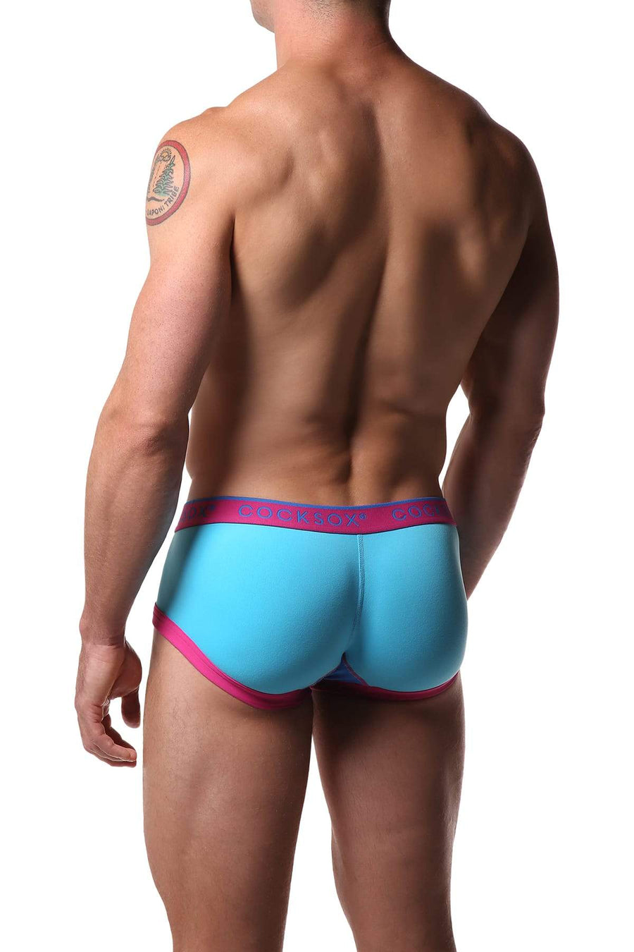 Cocksox Coral Blue Trunk
