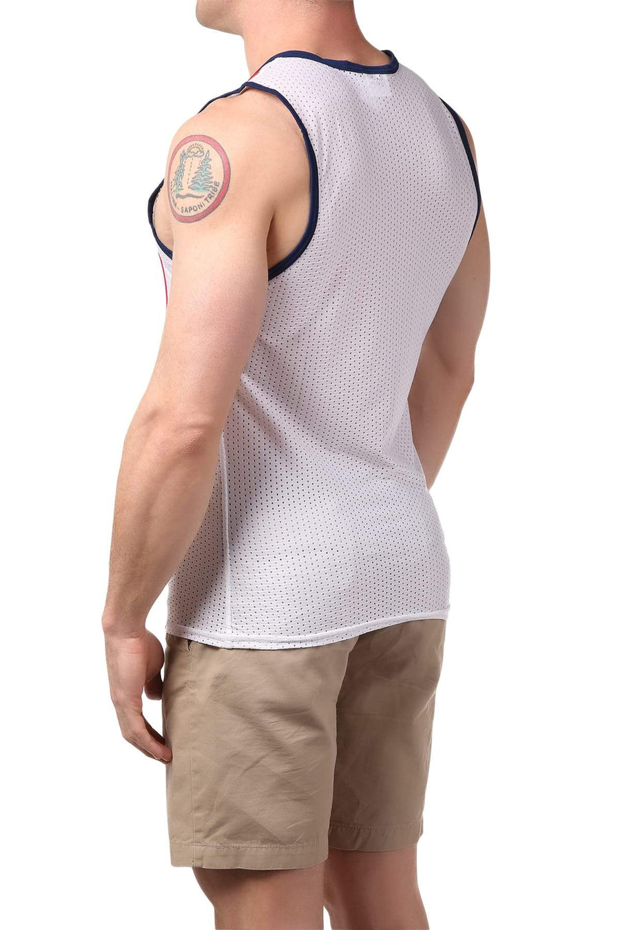 Gigo White Joki Ses Tank Top