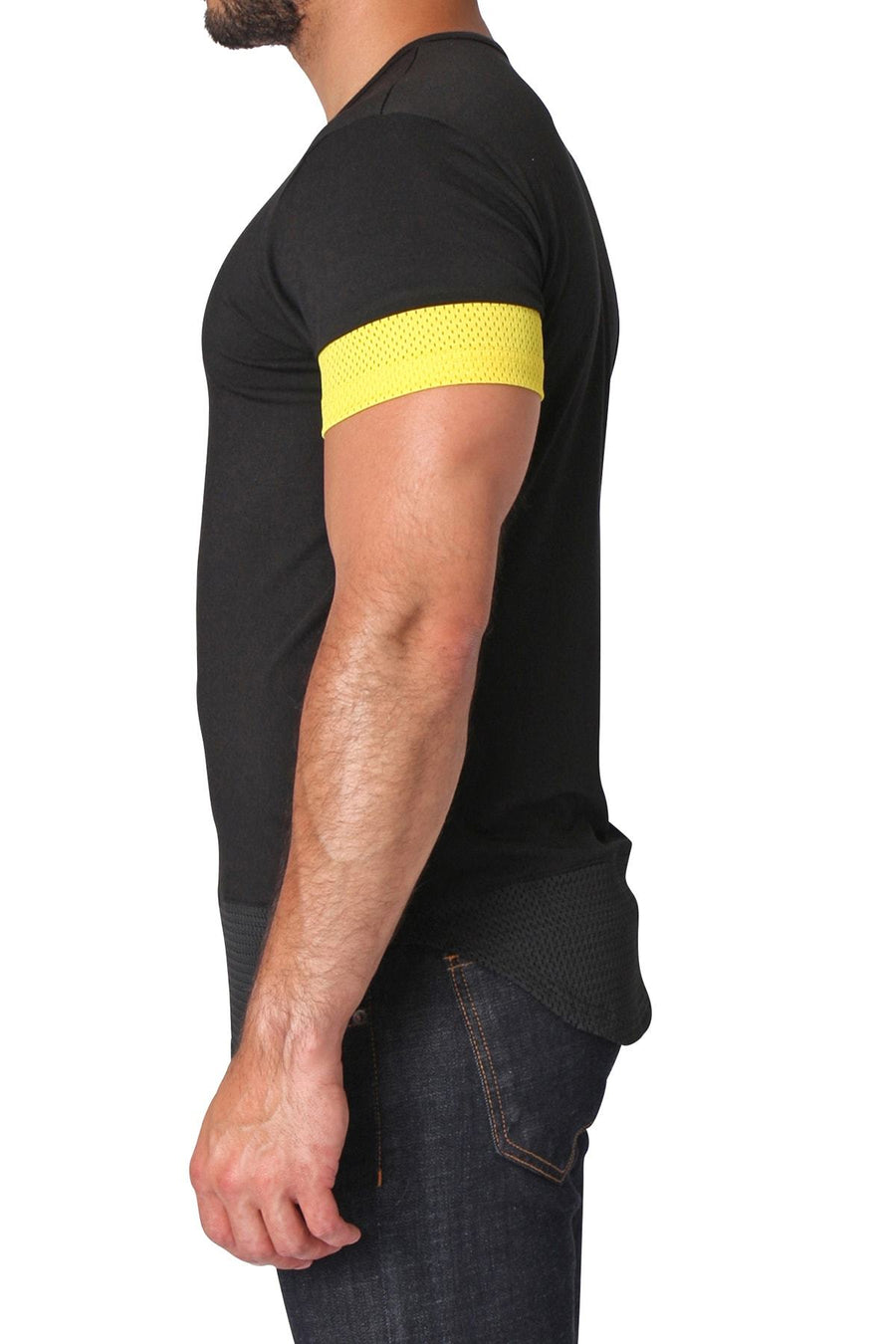 CellBlock 13 Yellow Black Hawk Tee