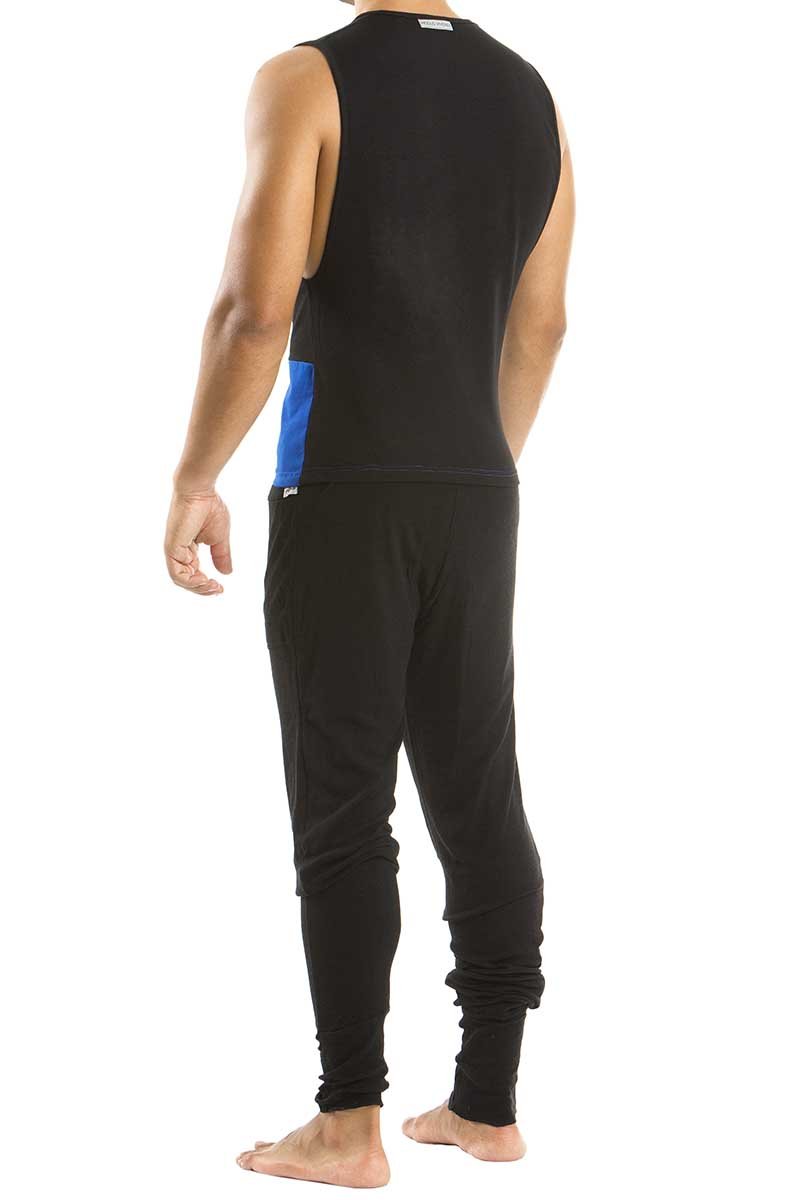 Modus Vivendi Blue Leather Tanktop