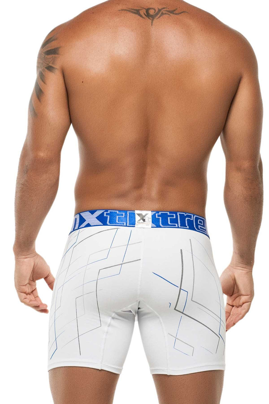 Xtremen White Lines Boxer Brief