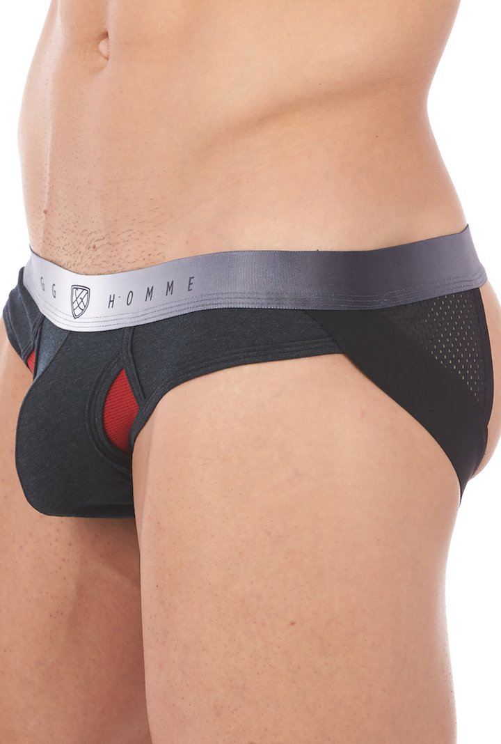 Gregg Homme Charcoal Heat Mesh Jock
