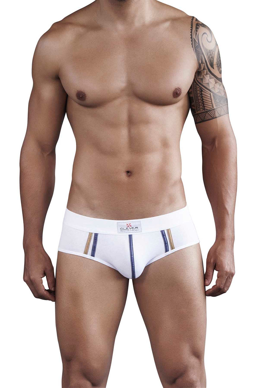 Clever White Carioca Spirit Latin Brief
