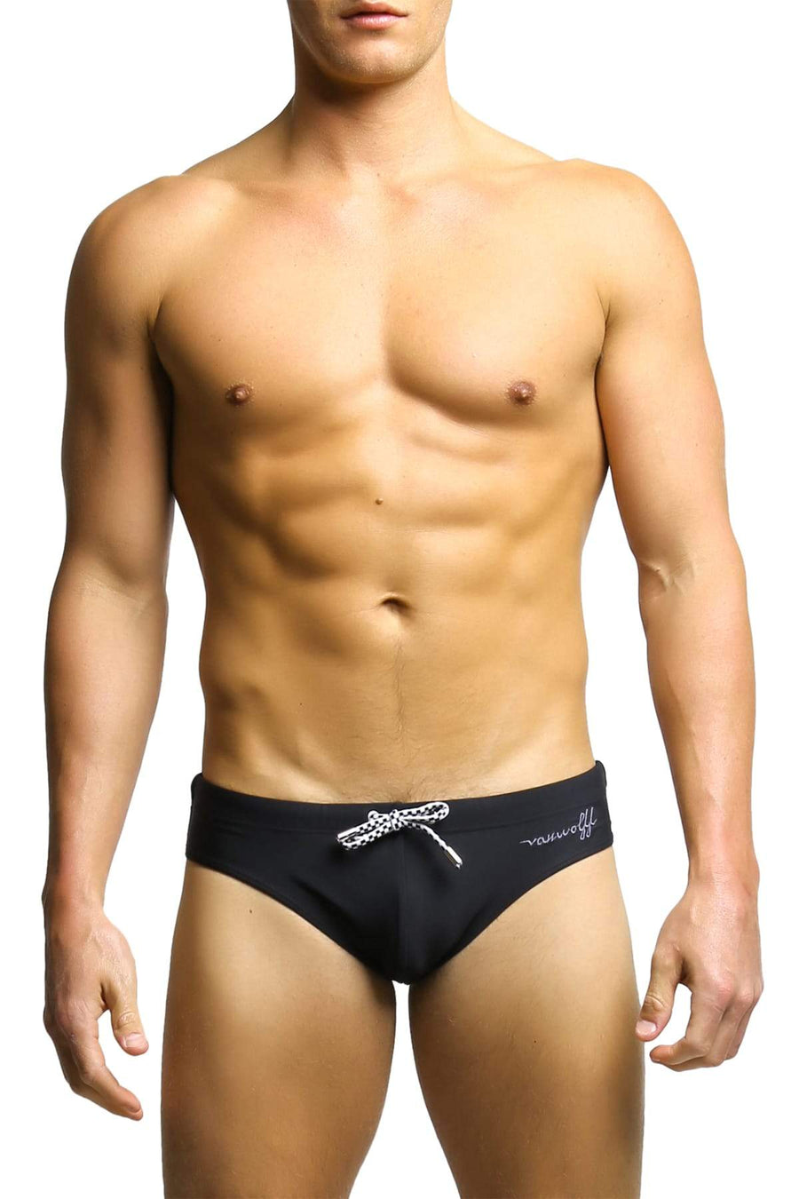 Vanwolff Black Snake Swim Brief