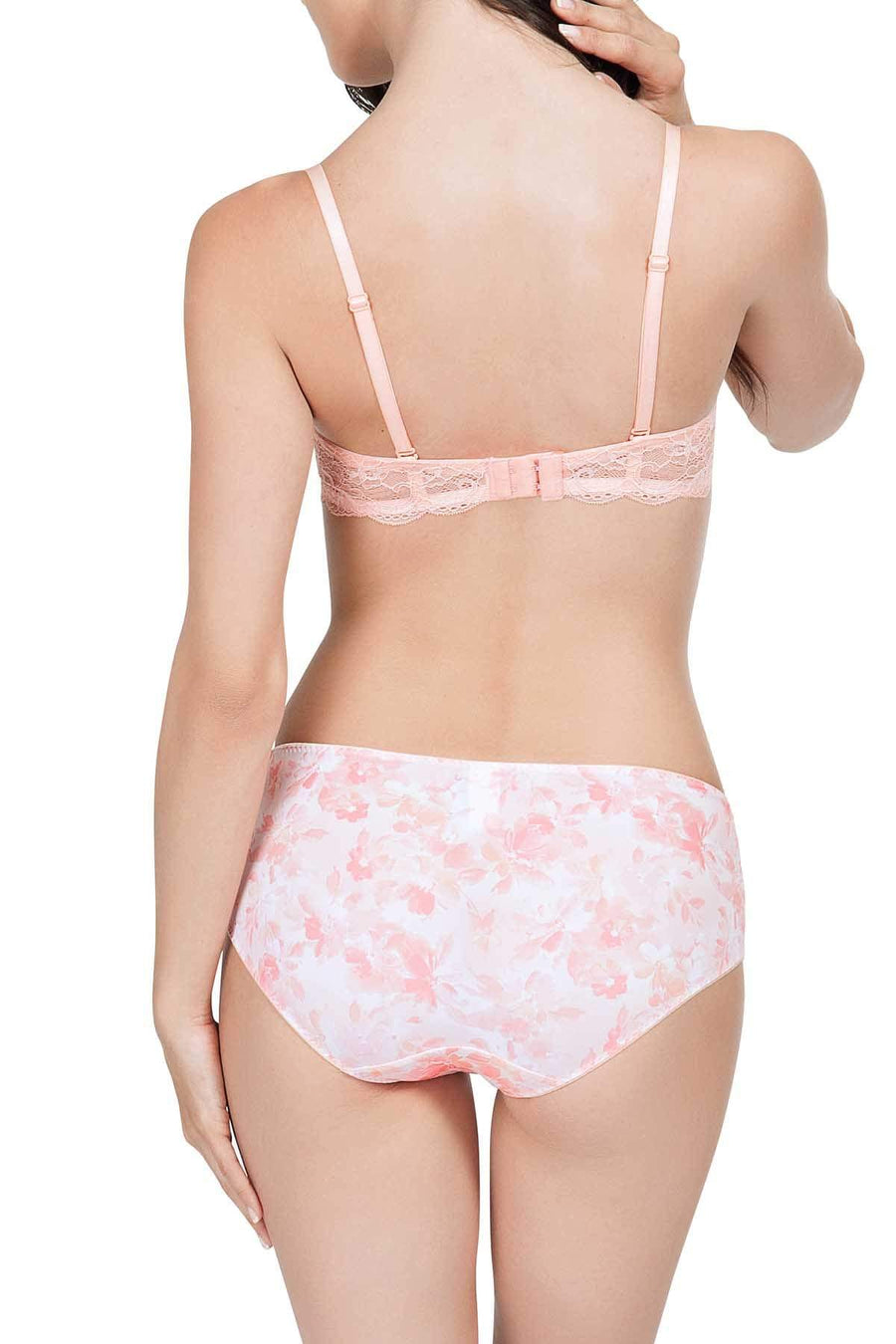 Affinitas Nicole Floral Print Hipster Panty