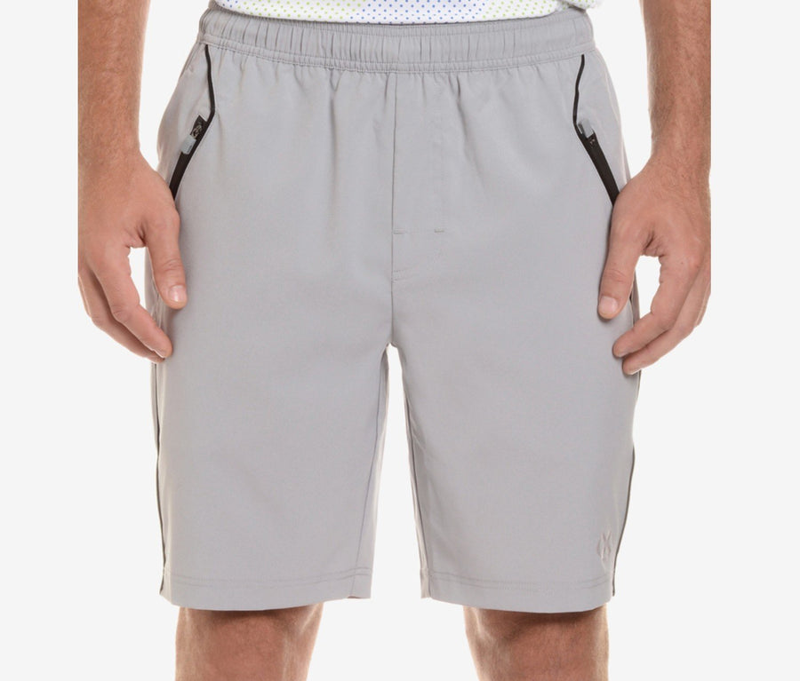 2(X)IST Grey Trainer-Tech Mesh Lined Short