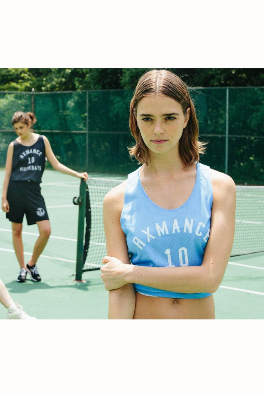 Rxmance Unisex Yellow Muskrats Basket Ball Mesh Tank