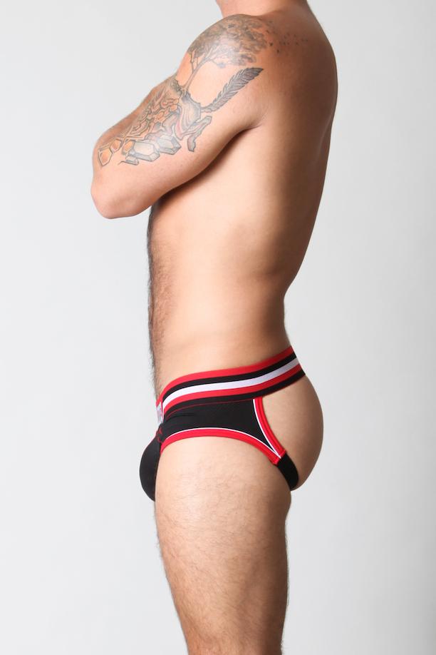 Cellblock 13 Red Interceptor Slingback Jockstrap