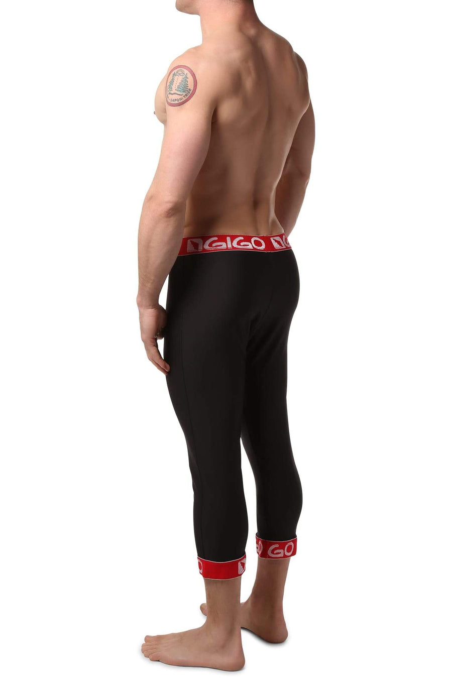 Gigo Black & Red Jogger
