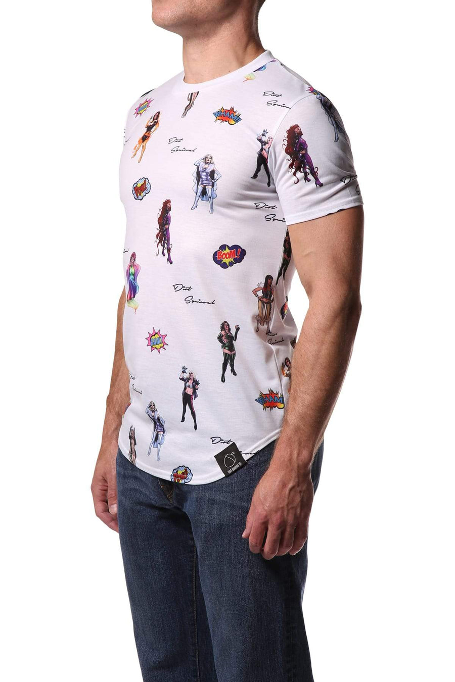 Dirt Squirrel Comic Drag Tee
