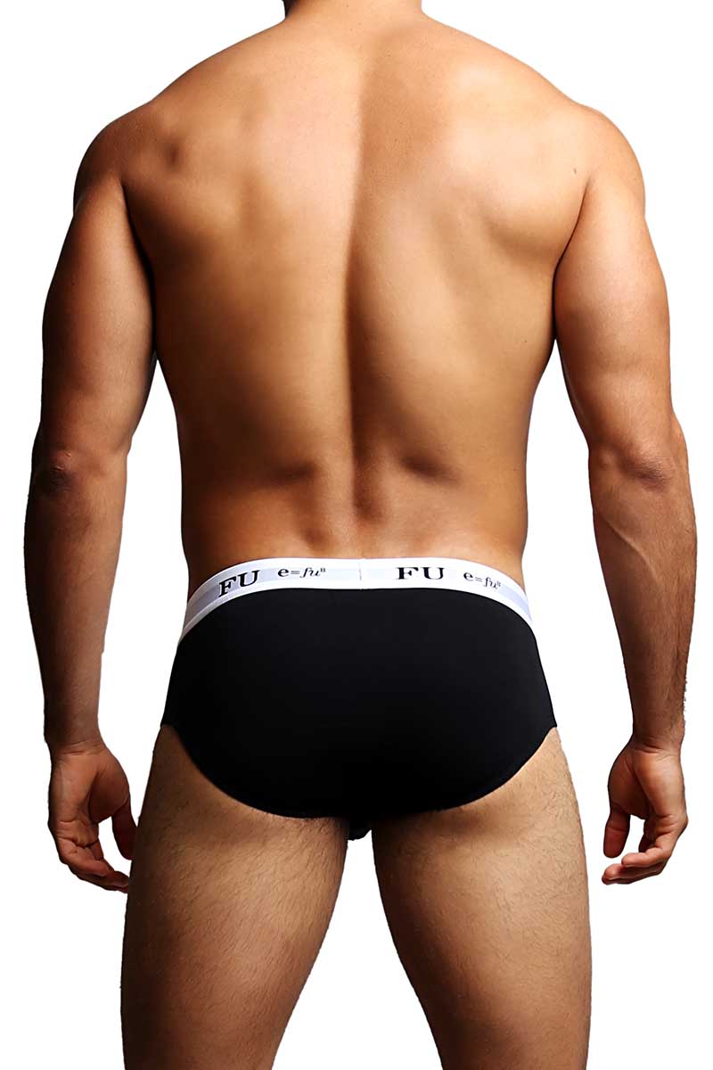 FU E=FU8 Black Pleasure Pouch Brief