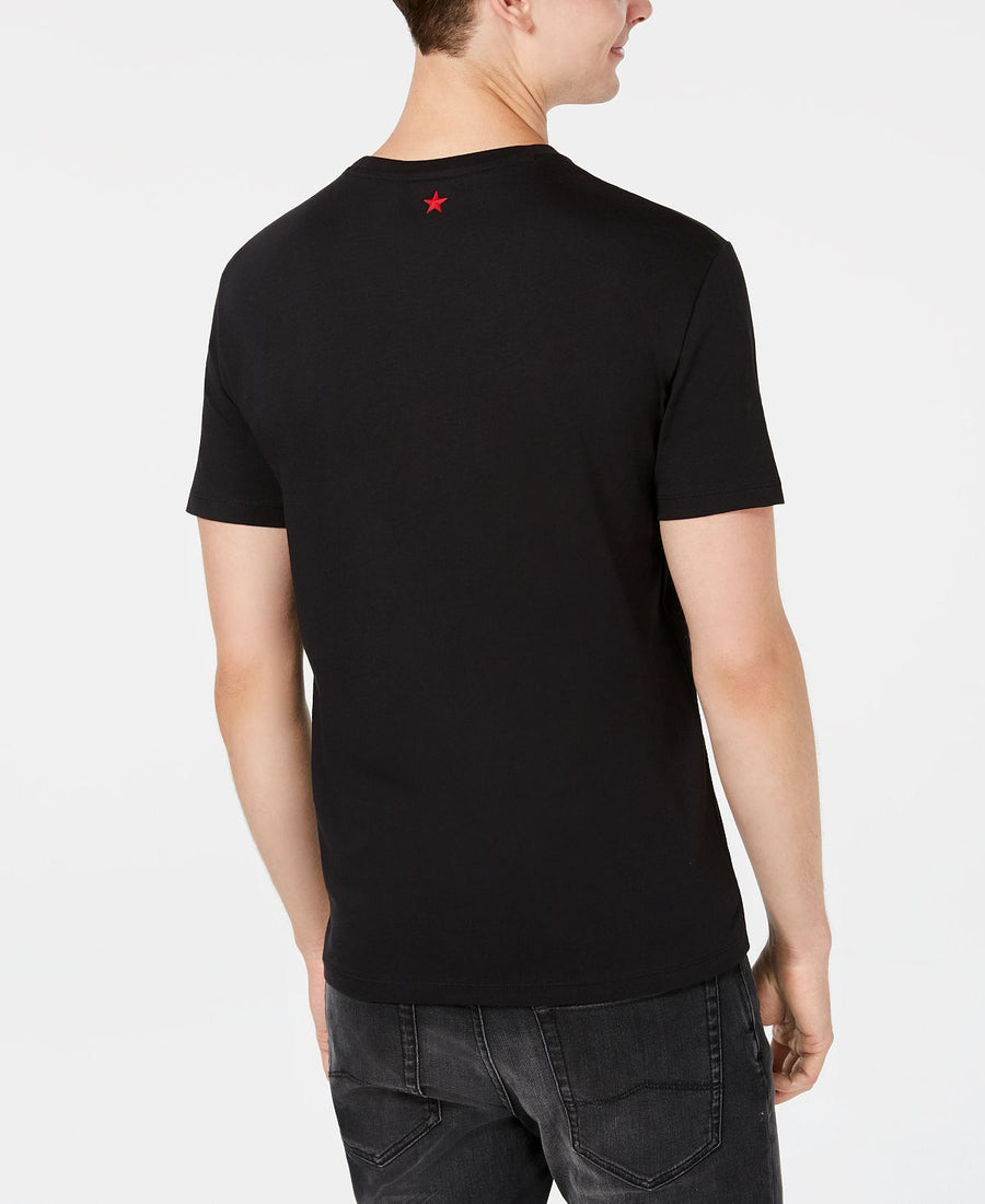 A|x Armani Exchange | Camo Block Logo Graphic T-shirt Black