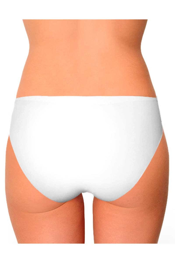 AQS 3Pk Geometric Laser Cut Bikini Brief